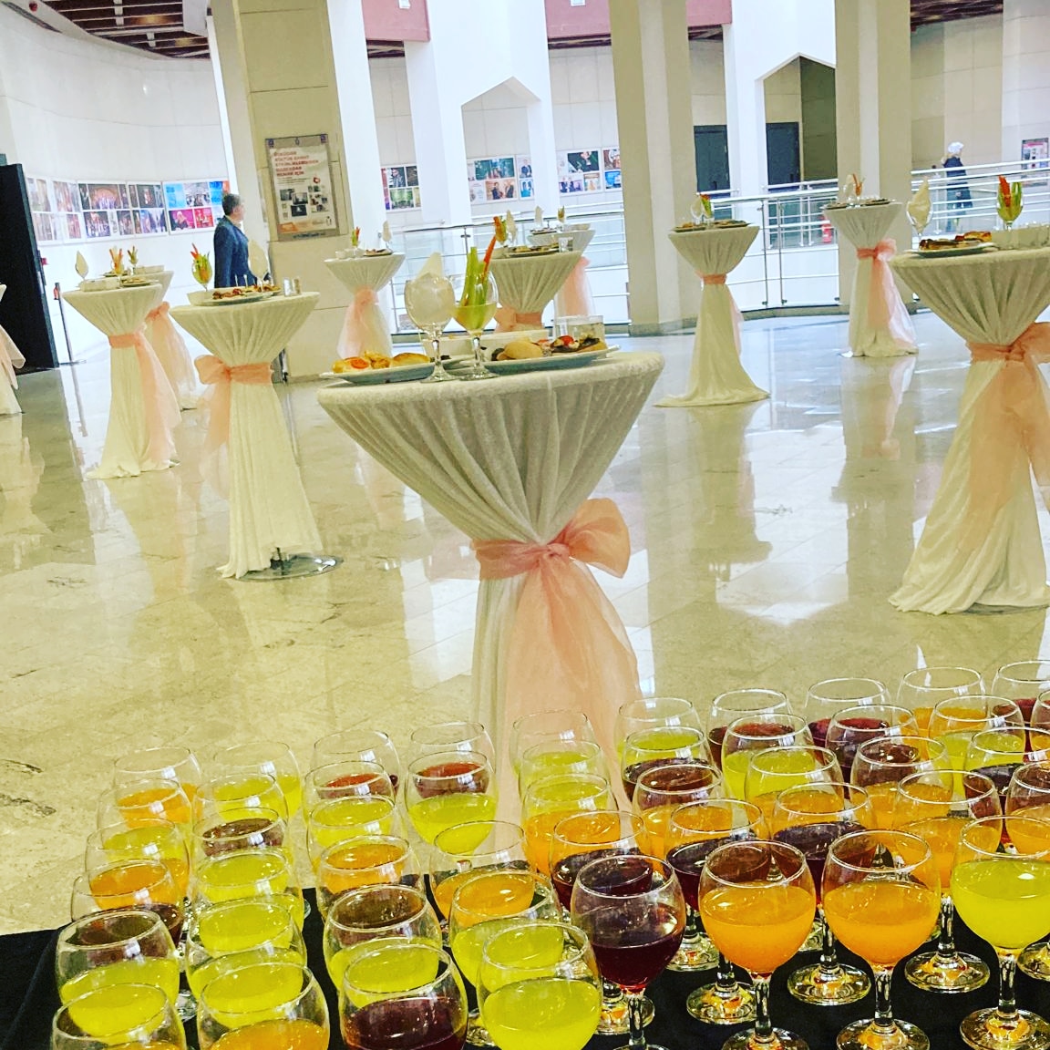Ataşehir Belediyesi Nikah Salonunda Zarif Kokteyl Organizasyonları