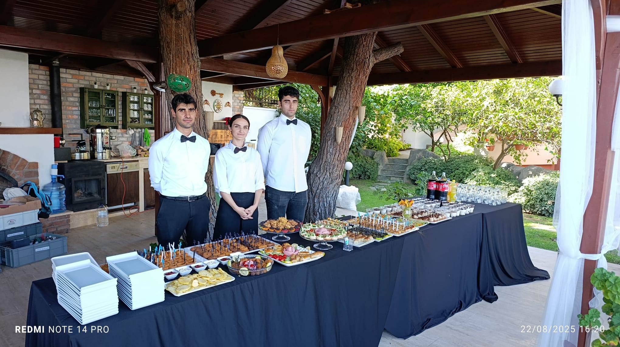 VIP İkramlı Ultra Lüks Nikah Kokteyli Organizasyonu 15 Bistro Masa ile 100 120 Kişilik Davet 60.000 TL