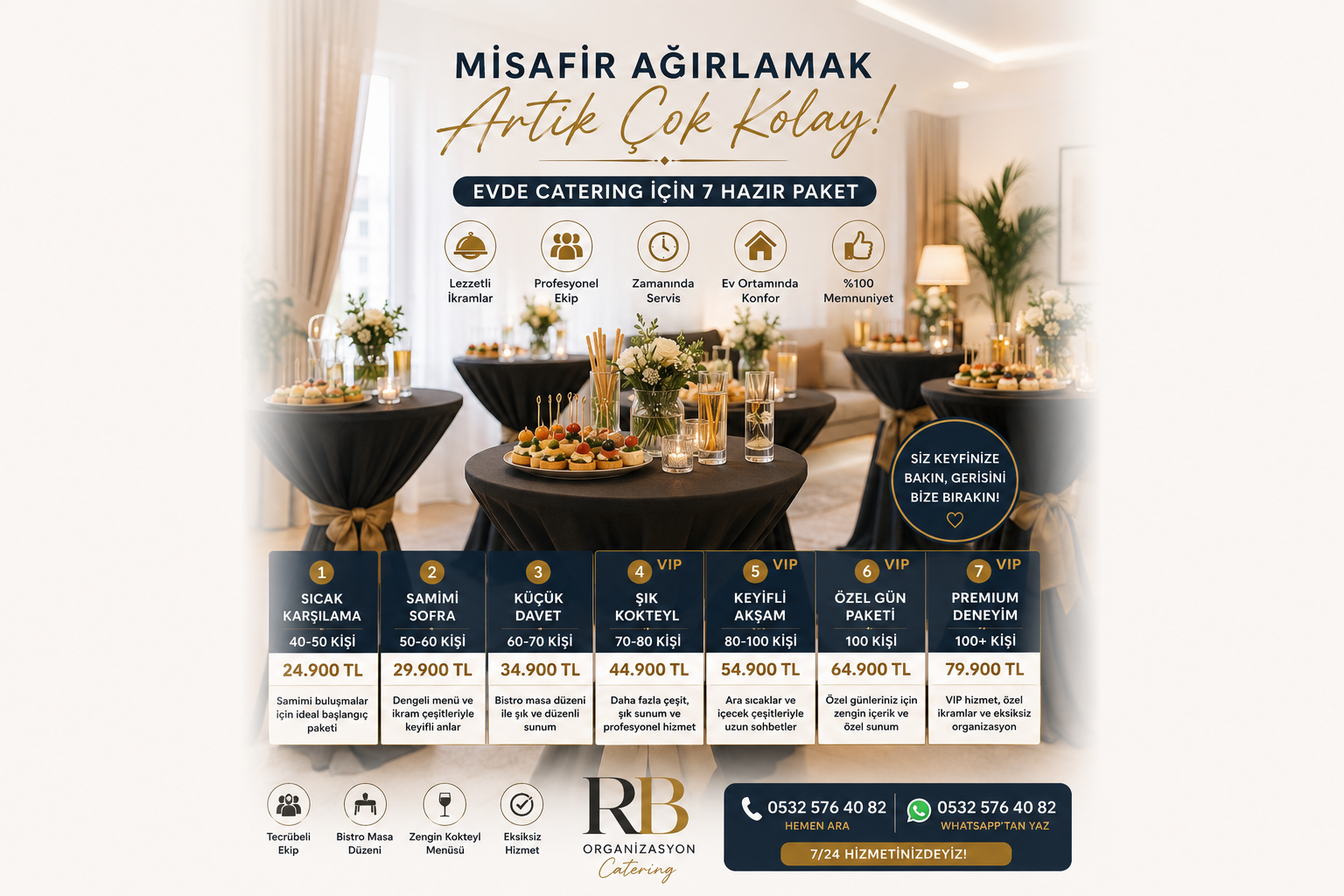 Misafir Ağırlamak Artık Çok Kolay | Evde Catering İçin 7 Hazır Paket