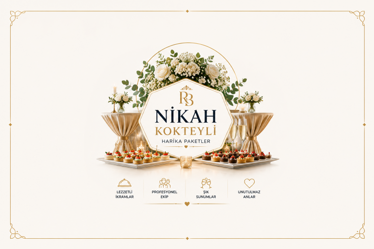 Nikah Kokteyli İçin Harika Paketler Arasından Seçiminizi Yapın, Hemen Teklif Alın
